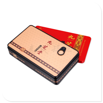 人参阿胶铁盒