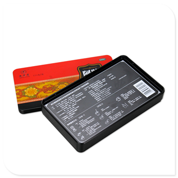 马口铁阿胶盒|长方形保健品铁盒|金属阿胶盒定做