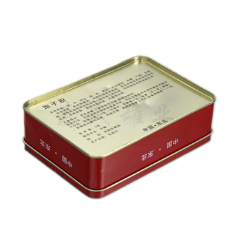 灵芝孢子粉铁盒|长方形保健品礼盒包装|马口铁罐