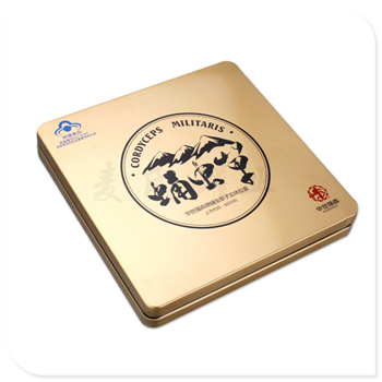蛹虫草胶囊铁盒|保健品盒定制|广东铁盒加工厂