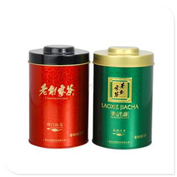 老谢家茶叶铁盒