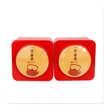 香茗红茶茶叶铁盒