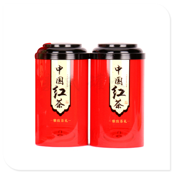 圆形红茶铁盒|马口铁茶叶包装罐|茶叶礼盒