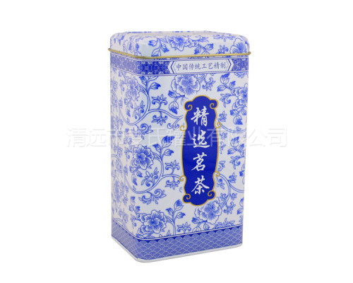 精选茗茶铁盒|云南普洱包装铁罐|发酵黑茶铁罐生产厂家