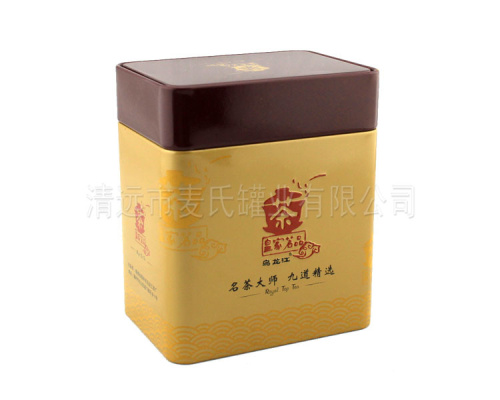 乌龙茶茶叶罐|皇家茗品茶叶铁盒|乌龙茶铁盒生产厂家