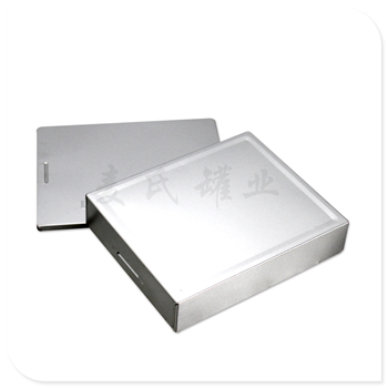 无印刷化妆品铁盒|面膜盒供应|通用金属包装盒