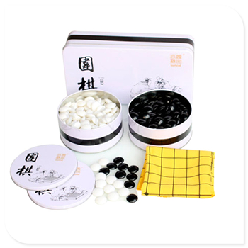 方形围棋铁盒