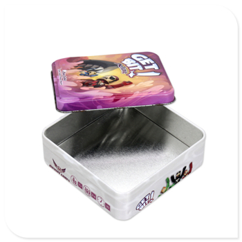 卡通礼品铁盒|方形金属包装盒|音乐礼盒生产