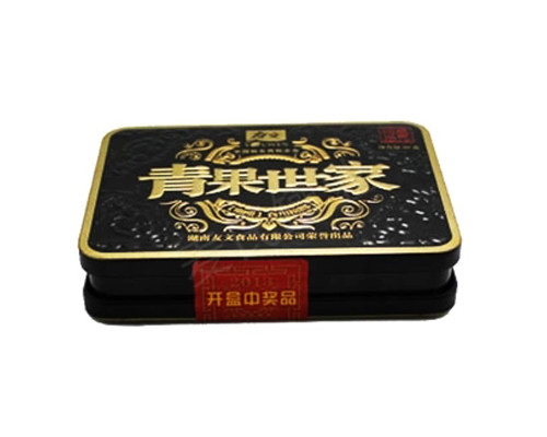 青果槟榔铁盒|马口铁槟榔包装盒厂家