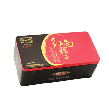 长方形枸杞铁盒