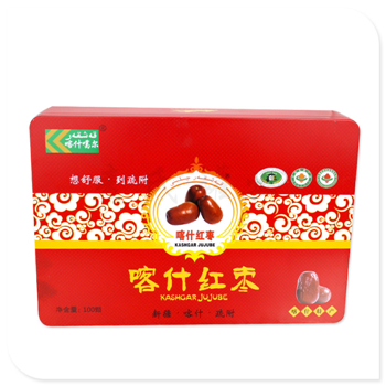 喀什红枣铁盒