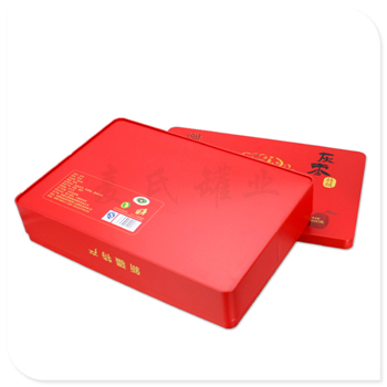 红枣铁盒|厂家生产红枣金属盒|铁质农产品盒订做