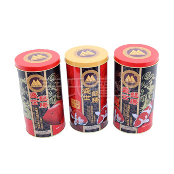 鱼饲料铁罐