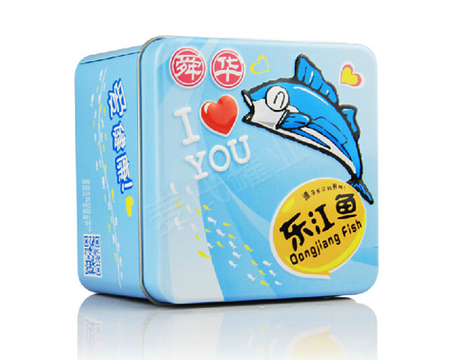 鱼包装铁盒|鱼干铁盒包装厂家