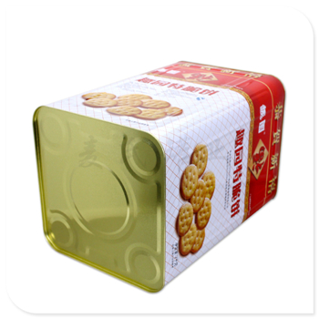 厂家制造饼干铁罐|喜庆饼干包装罐定制