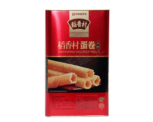 稻香村蛋卷铁罐|蛋卷马口铁罐生产