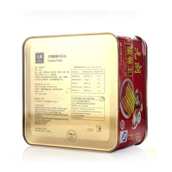 元朗蛋卷铁罐