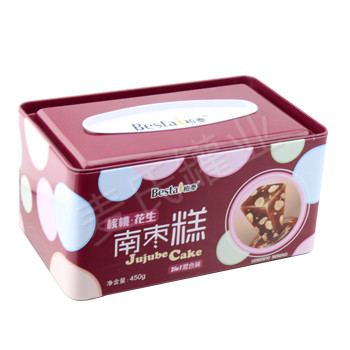 台湾南枣糖果铁盒