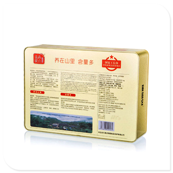 长方形石斛铁盒