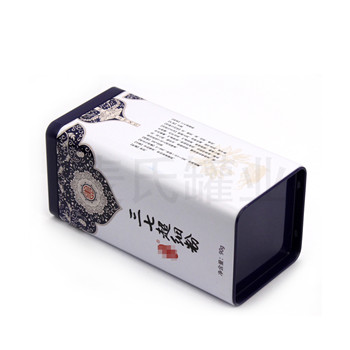 马口铁三七超细粉方形罐 医药铁盒订做 90g铁盒制作