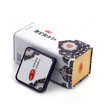 马口铁三七超细粉方形罐 医药铁盒订做 90g铁盒制作