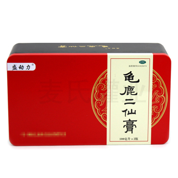 厂家直销龟鹿二仙膏马口铁盒|龟鹿补肾片包装盒|铁盒定制