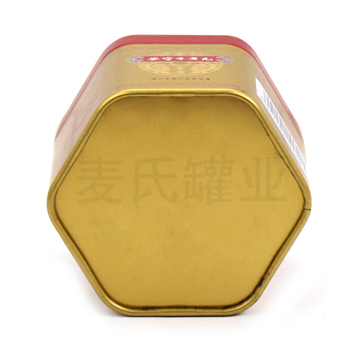 加工定做安宫牛黄丸包装铁盒|牛黄丸小铁罐|六角形医药盒子