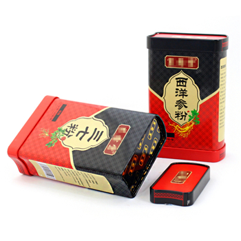 西洋参粉马口铁罐|三七粉铁盒包装|医药铁盒定制厂家